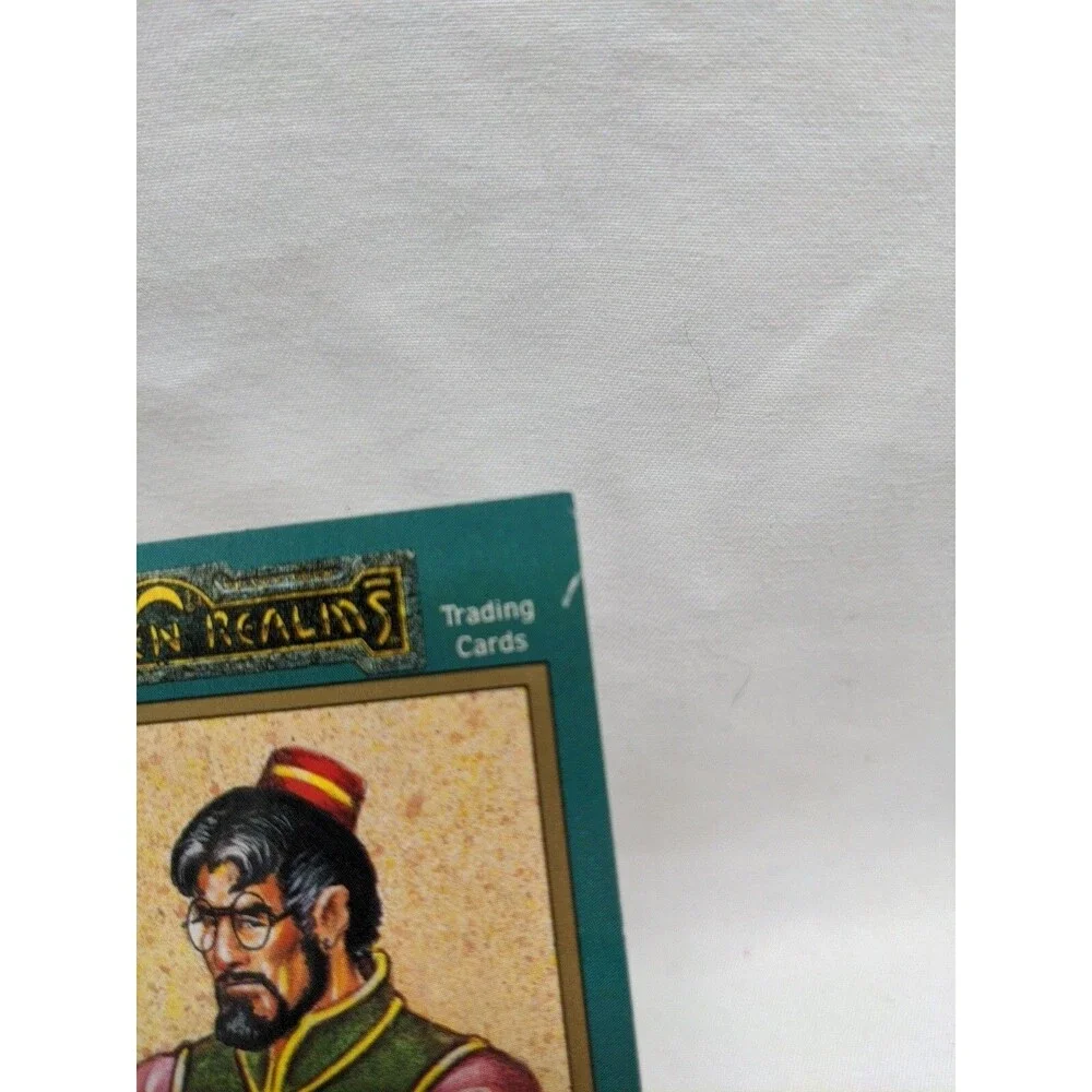 Lot Of (7) TSR 1993 Series Rare Set Forgotten Realms Gold Border Trading Cards